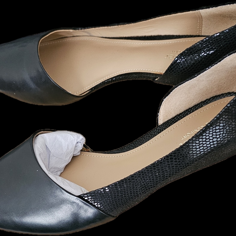 Naturalizer no. 5 comfort Womens snake embossed Pointed  Toe D'orsay